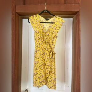 Sanctuary wrap mini dress